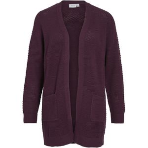 Vila - Vidalo Knit Cardigan - Vest - Vijgenkleur - Dames