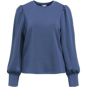 Object - Objandrea Re O-neck Top Noos - Dames Sweater - Dark Denim