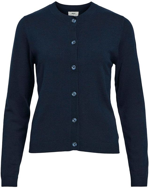 OBJECT - OBJThess - Gebreid Vest - Marine