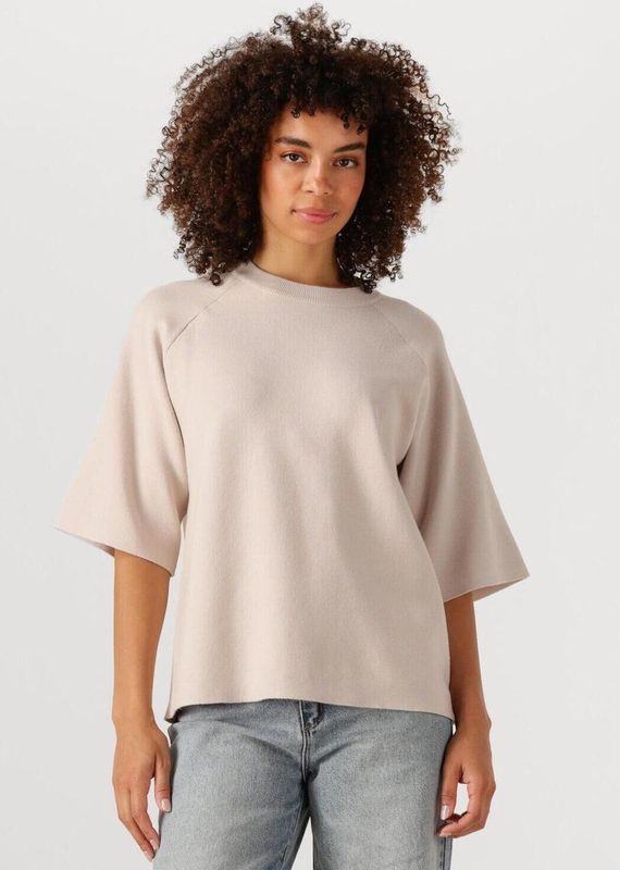 OBJECT - OBJReynard - Trui - Lichtgrijs - Knitwear - Ronde Hals