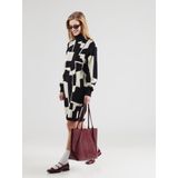 Object - Ray Lang Mouw - Gebreide Jurk - Rolkraag - Lange Mouwen