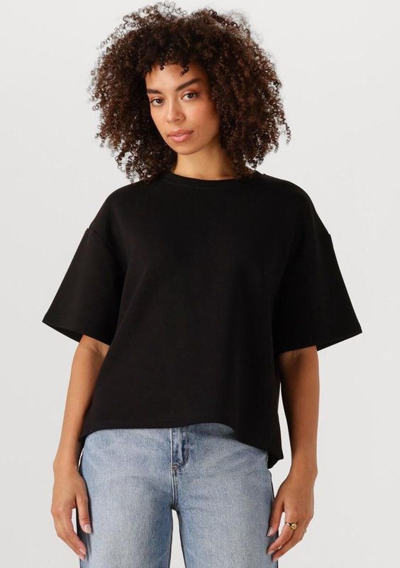 Object - Objandrea Re 2/4 T-shirt - Zwart - Dames