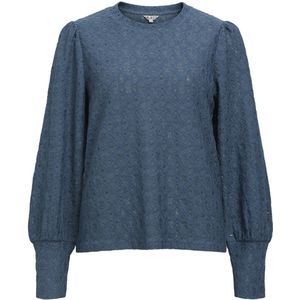 Object - Objlaila Re Top Noos - T-shirt - Dark Denim - Dames