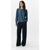 Object - T-shirt - Dark Denim - 98% Polyester 2% Elastan