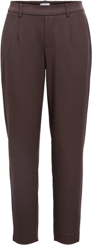 Object - Objlisa Slim Pant Noos - Broek - Seal Brown - Dames