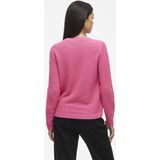 Gebreide Top - O-hals - Lange Mouwen - Katoen - Biologisch Katoen