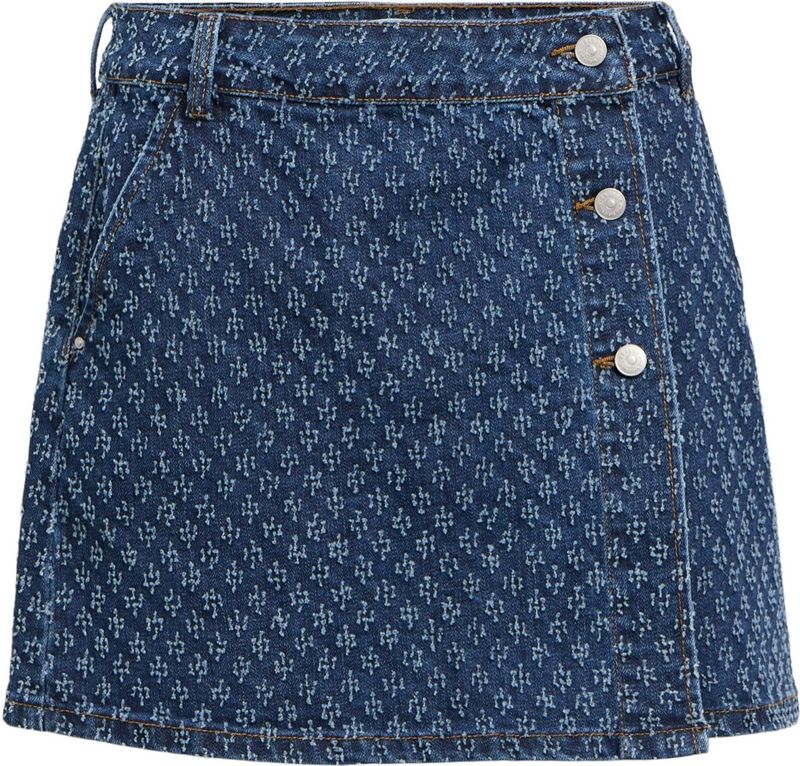 OBJECT - OBJLUNA - Spijkerrok - Dark Blue Denim