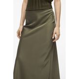 Vila - Ellette - Rok - Groen - 100% Gerecycled Polyester