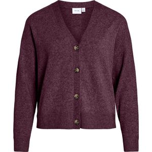 Gebreid Vest - V-hals - Lange Mouwen - Normale Pasvorm - 50% Viscose