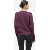 Gebreid Vest - V-hals - Lange Mouwen - Normale Pasvorm - 50% Viscose