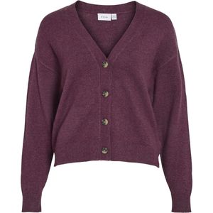 Gebreid Vest - V-hals - Lange Mouwen - Normale Pasvorm - 50% Viscose