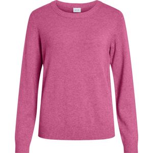 Gebreide Top - O-hals - Lange Mouwen - Viscose/Nylon/Polyester