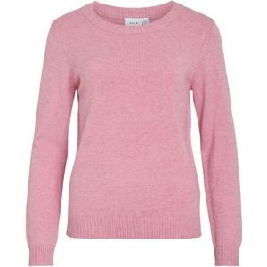 Gebreide Top - O-hals - Lange Mouwen - Viscose/Nylon/Polyester