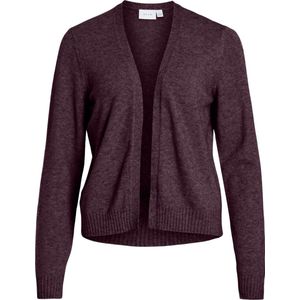 Vila - Vest - Bordeauxrood - Viscose/Nylon/Polyester