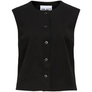 OBJECT - Lisa Gilet - Mouwloze Blazer