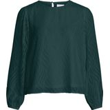 Blouse - Ronde Hals - Lange Mouwen - 100% Gerecycled Polyester