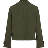 Vila Jas Visolo L/s Short Jacket/tes 14099249 Deep Depths Dames Maat - 34