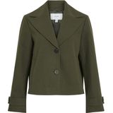 Vila Jas Visolo L/s Short Jacket/tes 14099249 Deep Depths Dames Maat - 34