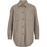 Vila - Kimmi - Overshirt - Jas - Lange Mouwen - Ronde Hals