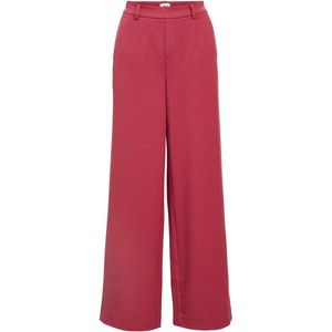 Object - Objlisa Wide Pant Noos 23037921 - Karanda Red - Damesbroek