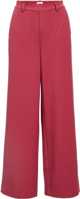Object - Objlisa Wide Pant Noos 23037921 - Karanda Red - Damesbroek