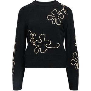 Laney - Rubin - Gebreide Trui - Ronde Hals - Lange Mouwen - Regular Fit