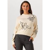 Laney - Rubin - Gebreide Trui - Ronde Hals - Lange Mouwen - Regular Fit