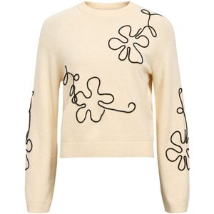 Laney - Rubin - Gebreide Trui - Ronde Hals - Lange Mouwen - Regular Fit