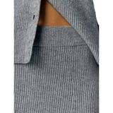 Object - Rok - Medium Grey Melange - Dames - Regular Pasvorm