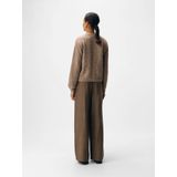 Object - Flora Re - Cardigan - Gebreid Vest - Ronde Hals - Lange Mouwen