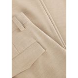 Object - Wijde Pantalon - Beige - Dames - Polyester