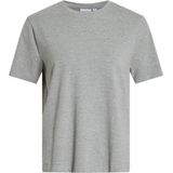 VILA Shirt 'VINora'  grijs gemêleerd