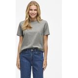 VILA Shirt 'VINora'  grijs gemêleerd