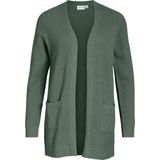 VILA - VIDALO - Gebreid Vest - Jade Groen