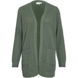 VILA - VIDALO - Gebreid Vest - Jade Groen