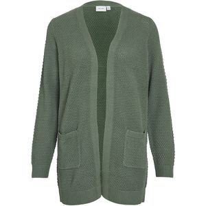VILA - VIDALO - Gebreid Vest - Jade Groen