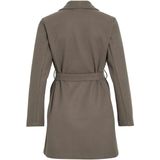Vicooley Collar Belt Coat - Noos, falcon, 40