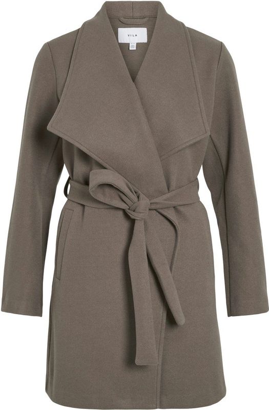 VILA Tussenmantel 'VICOOLEY'  taupe