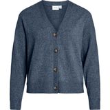 VILA - VIRIL - Gebreid Vest - Indigo