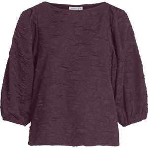 Vila - Videvera Boatneck - T-shirt - Fig - Dames