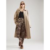 VILA - VILEOA - Legging - Zwart/Beige - Slim Fit