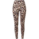 VILA - VILEOA - Legging - Zwart/Beige - Slim Fit