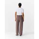 Object - Sigrid Dress Pants - Broek met Wijde Pijpen - Oversized Pasvorm