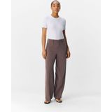 Object - Sigrid Dress Pants - Broek met Wijde Pijpen - Oversized Pasvorm