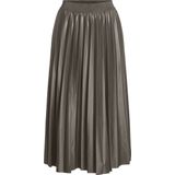 Vila - Nitban - Midi Rok - Plissé - Zwart