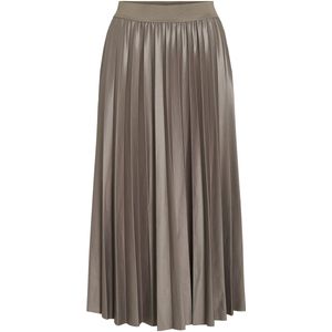 Vila - Nitban - Midi Rok - Plissé - Zwart