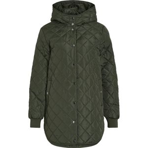 VILA Tussenmantel  donkergroen