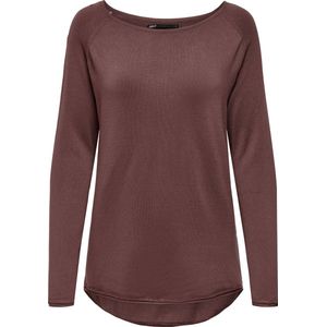 Onlmila - Gebreide Pullover - Blauw - O-hals - Lange Mouwen