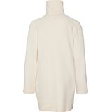 VERO MODA - Gebreide Pullover - Zwart - Hoge Hals - Lange Mouwen