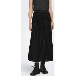 Plooirok - Zwart - Web - Elastische Band